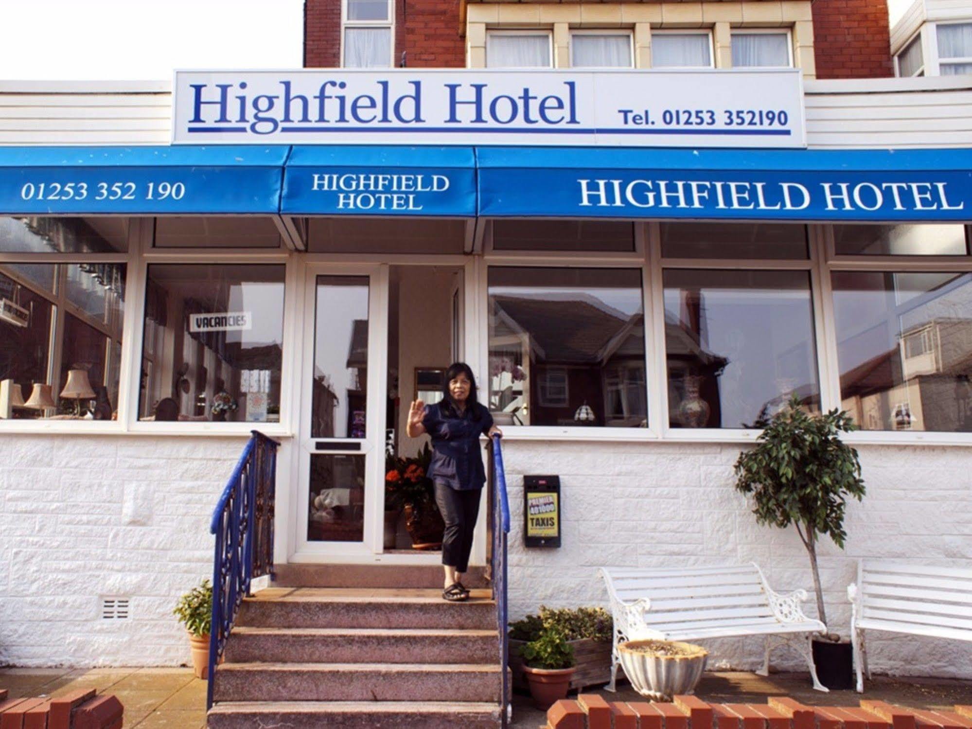 The Highfield Private Hotel Blackpool Zewnętrze zdjęcie
